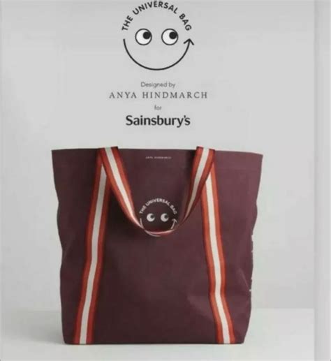 anya hindmarch cosmetic bag dupe|anya hindmarch sainsbury's bag.